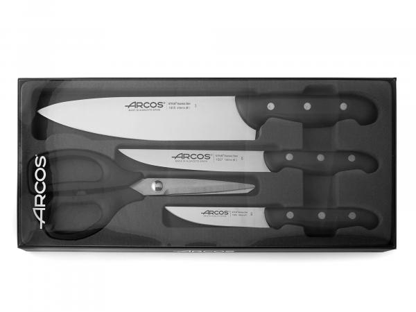 Набор ножей + ножницы 4 предмета Arcos