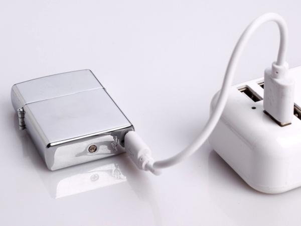 Зажигалка электронная USB дуговая