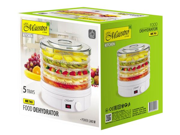 Сушилка для овощей и фруктов MAESTRO