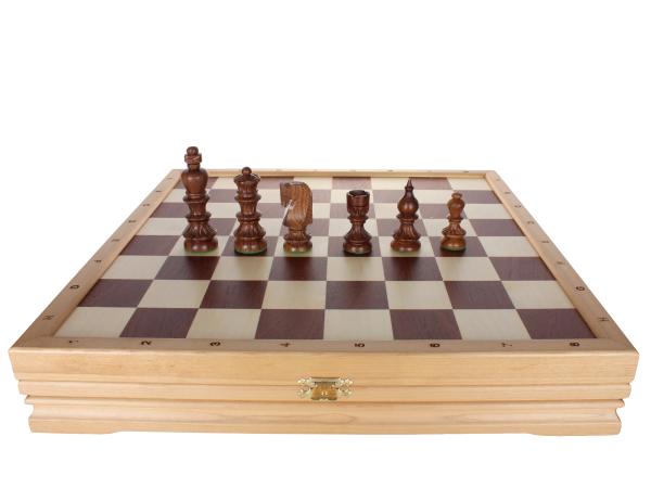 Набор Шахматы+шашки 37х37 см