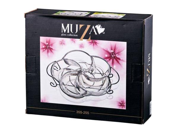 Менажница "MUZA" 28 см на подставке