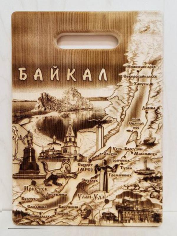 Доска разделочная 24х35 см "Байкал"