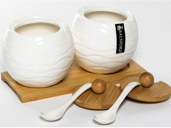 Набор банок "Волна" 2 шт