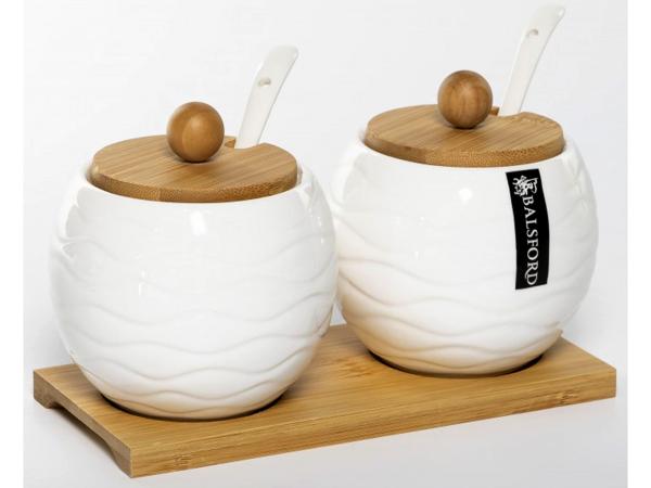 Набор банок "Волна" 2 шт