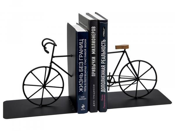 Подставка под книги "Велосипед" 37х12х20 см