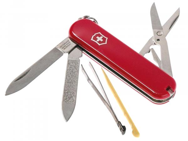 Нож-брелок Executive 65 мм красный