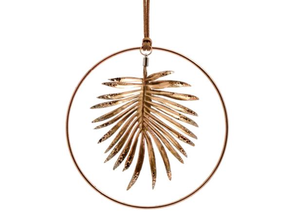 Ёлочное украшение "Папоротник"" 13х13х1 см