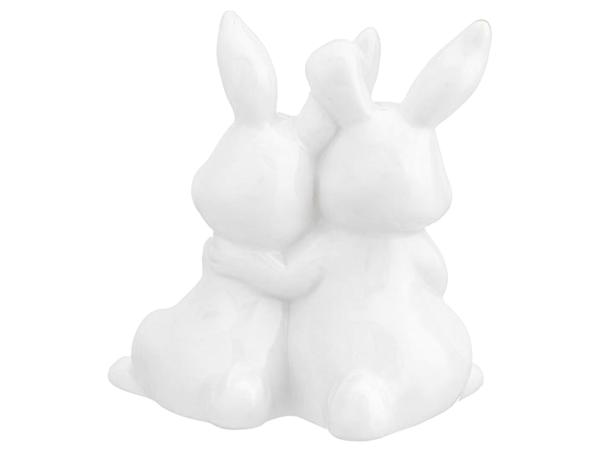 Влюбленные кролики 9,5х6х9,5 см