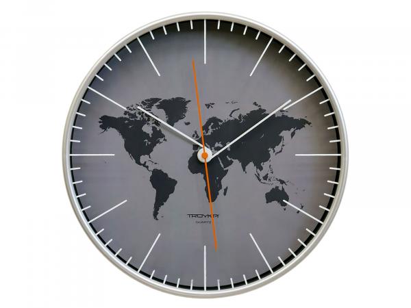 Часы настенные "Карта мира" 30,5 см