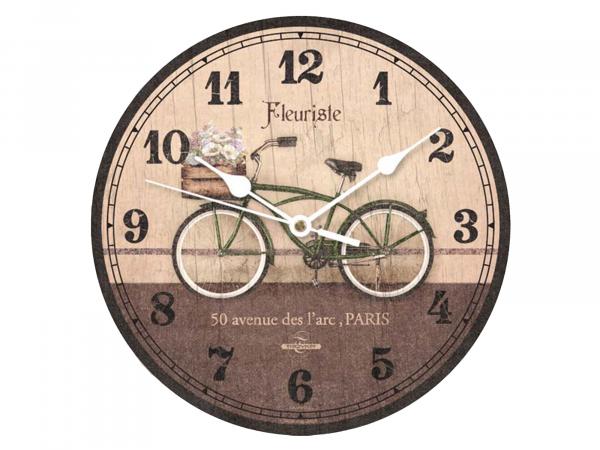 Часы настенные "Велосипед" 28,5 см
