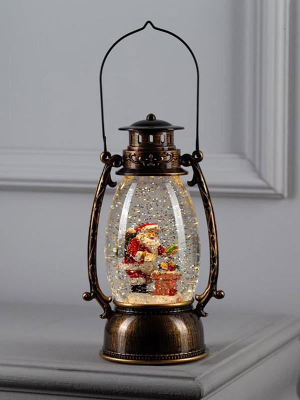 Фонарь светодиодный "Дед Мороз с подарками" 23,5х14х11 см