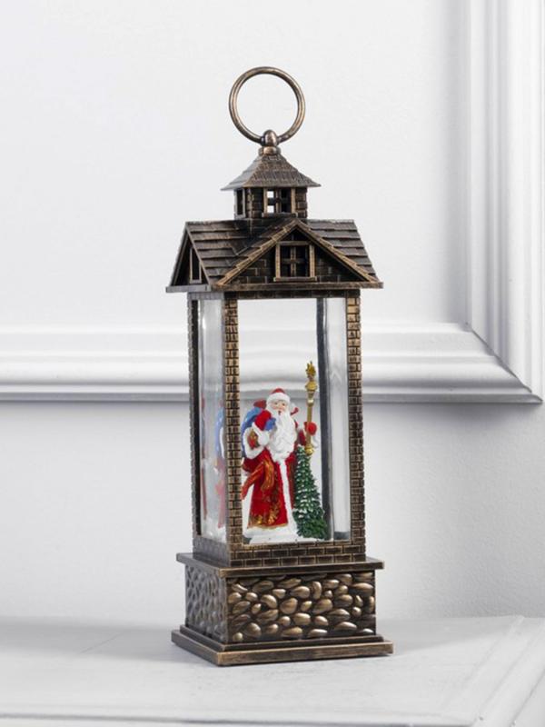 Фонарь светодиодный "Дед Мороз с подарками" 10,5х31 см