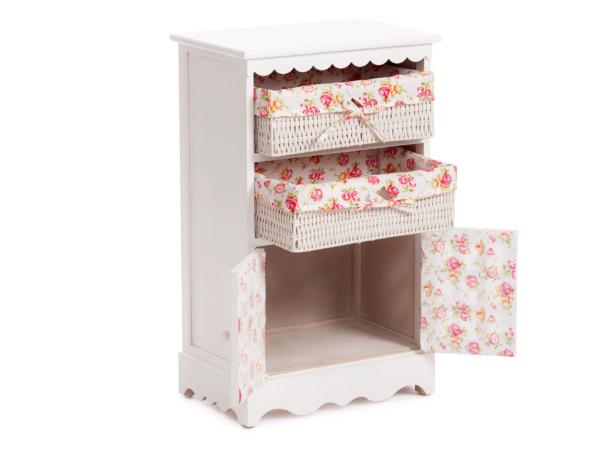 Тумба с 2 корзинами Secret De Maison LE RAY 45х30х73 см
