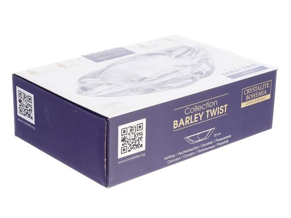 Пепельница "Crystalite Giftware Barley twist" 22 см