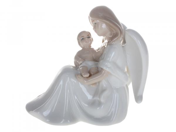 Ангел с ребенком 12х7х11 см