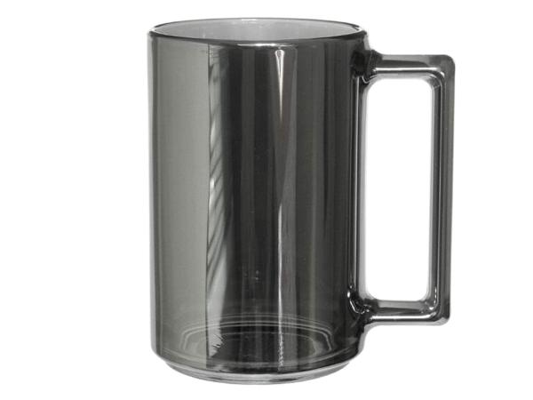 Кружка "Фитнес" сияющий графит 380 мл