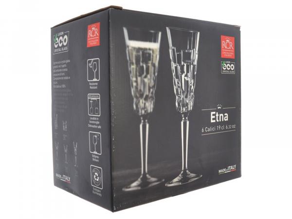 Набор фужеров для шампанского "Etna" 190 мл 6 шт