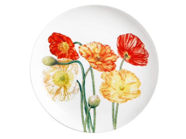 Тарелка десертная "Маки" 20 см
