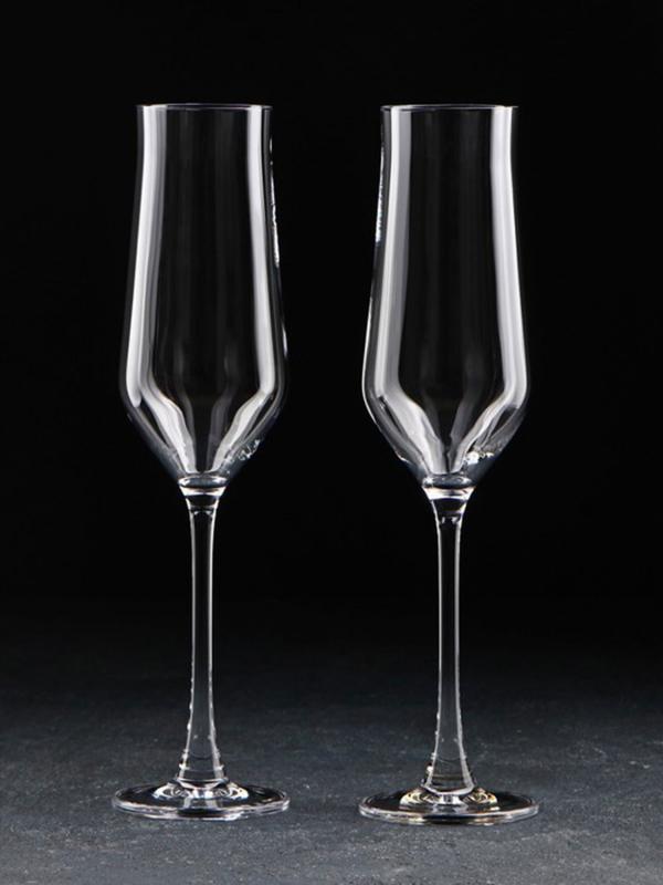 Набор бокалов для шампанского 220 мл "ALCA" 2 шт