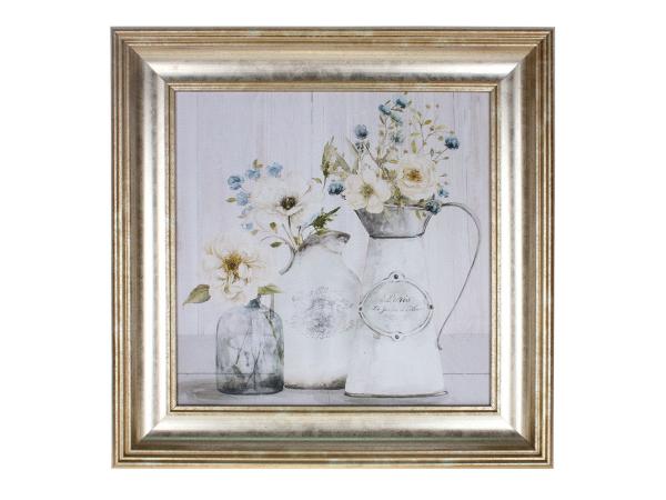 Репродукция "French Garden Flowers I" 30*30 см