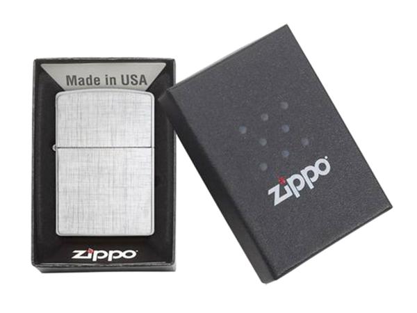 Зажигалка Zippo "Brushed Chrome"