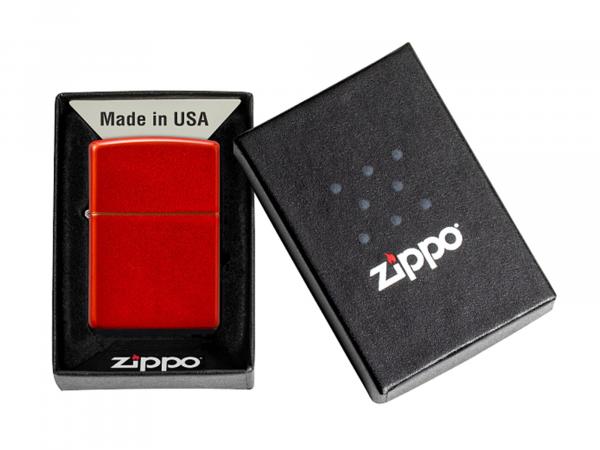 Зажигалка "Zippo" Metallic Red