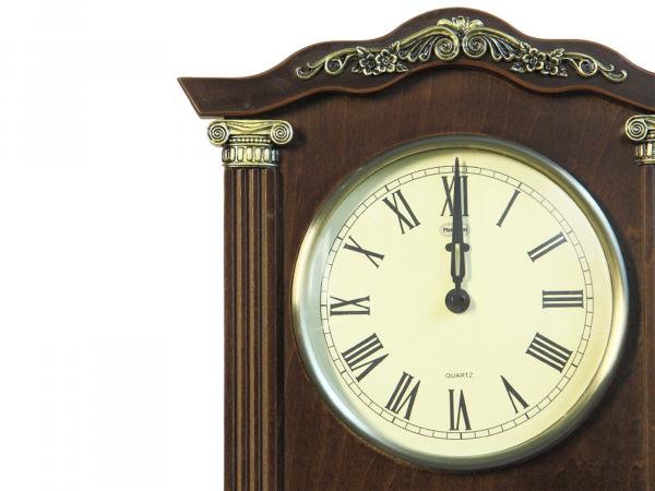 Часы настенные с маятником "Бирмингем" 48х27х8 см