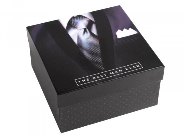 Подарочная коробка "Джентльмен" 18х10 см