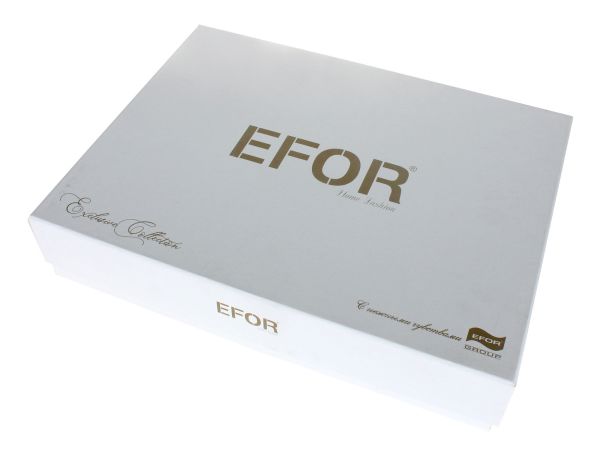 Скатерть+8 салфеток "EFOR ALBERO" капучино 160x220 см