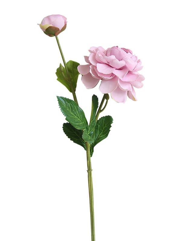Цветок искусственный "Сиреневый Пион" h 36 см
