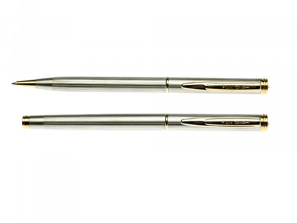 Набор подарочный Pierre Cardin Pen&Pen - Chrome GT, ручка шариковая + ручка роллер