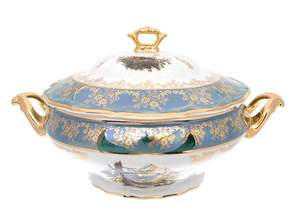 Столовый сервиз "Охота зеленая"