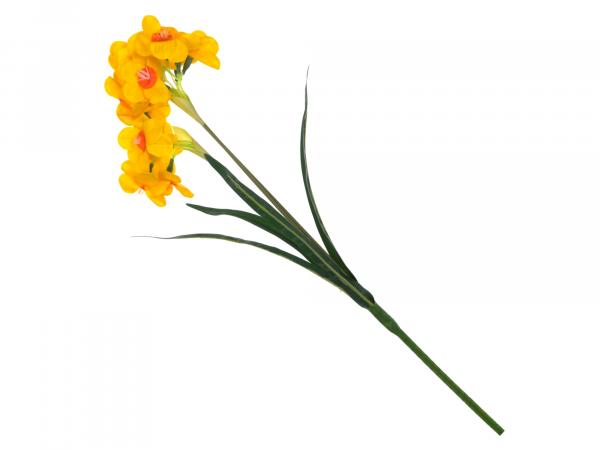 Цветок искусственный "Нарцисс" 65 см