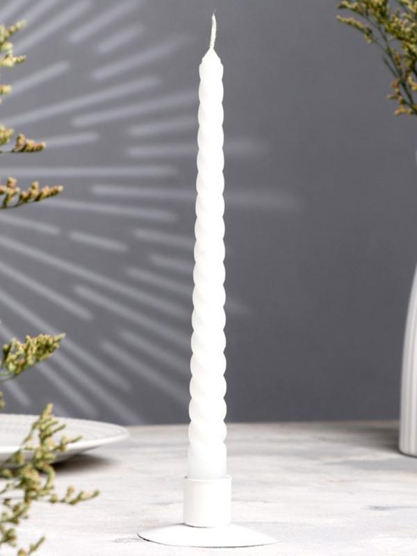 Свеча витая "Богатство аромата" 25 см