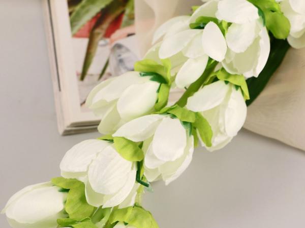 Цветок искусственный "Дремлик садовый" 84 см