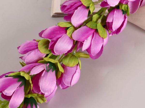 Цветок искусственный "Дремлик садовый" 84 см