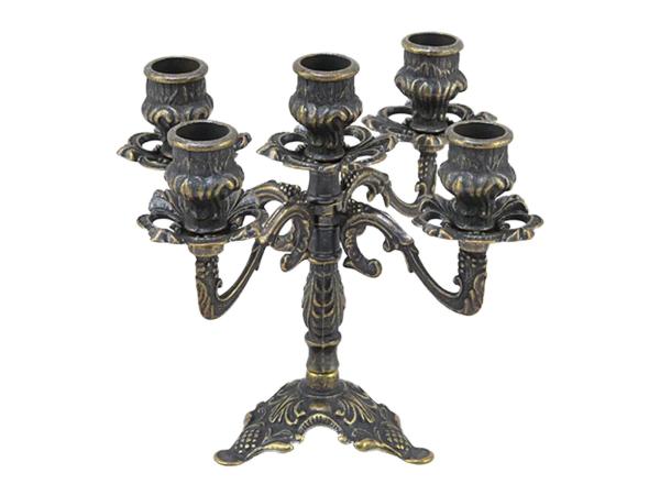 Канделябр на 5 свечей "Трилистник" 18x20x20 см STILARS