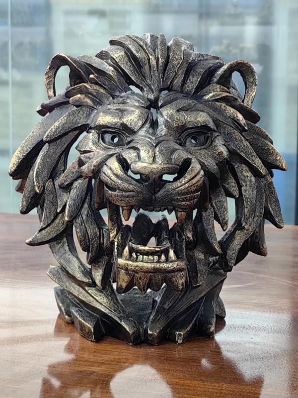 Скульптура "Голова Льва" 30 см