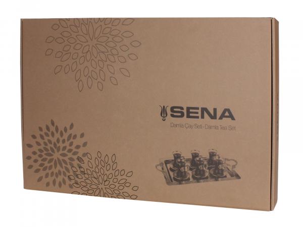 Чайный набор Sena на подносе 13 предметов
