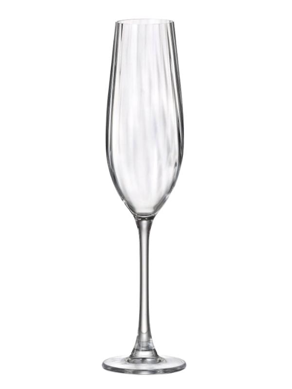 Набор бокалов для шампанского "COLUMBA OPTIC" 260 мл 2 шт