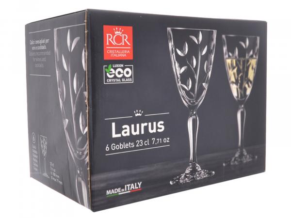 Набор фужеров для вина "Laurus" 230 мл 6 шт