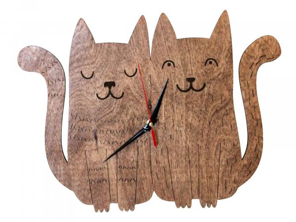 Часы настенные "Котики"
