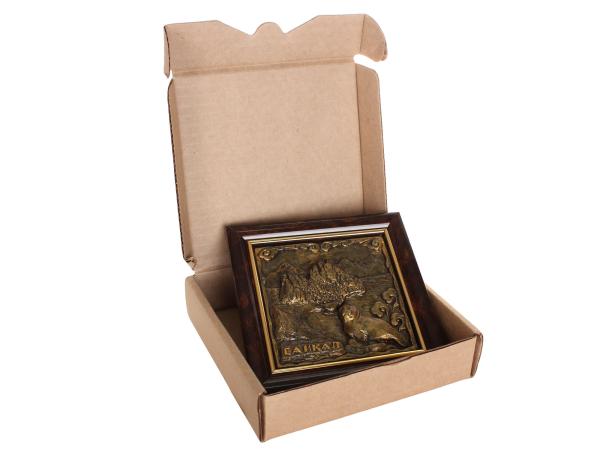 Барельеф "Байкал" 10х10 см