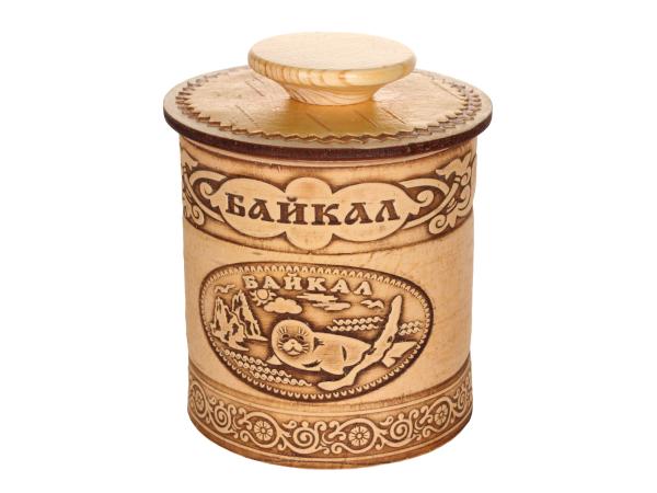 Туесок "Байкал" 9,5х9 см