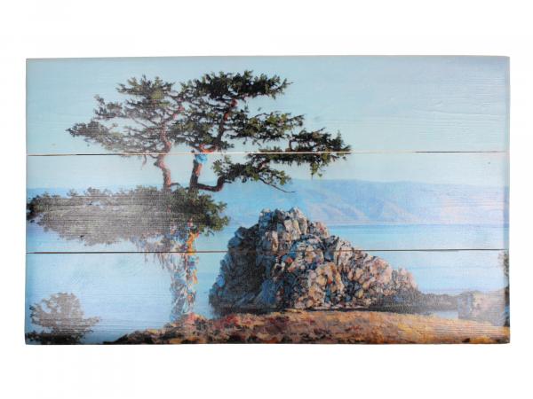 Картина на дереве "Бурхан" 28х40 см