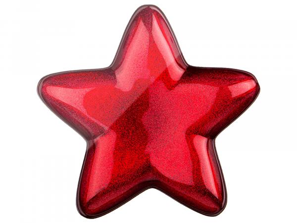 Блюдо "STAR RED SHINY" 22 см