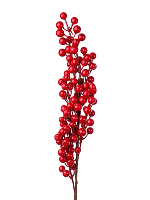 Декоративная ветка с ягодами