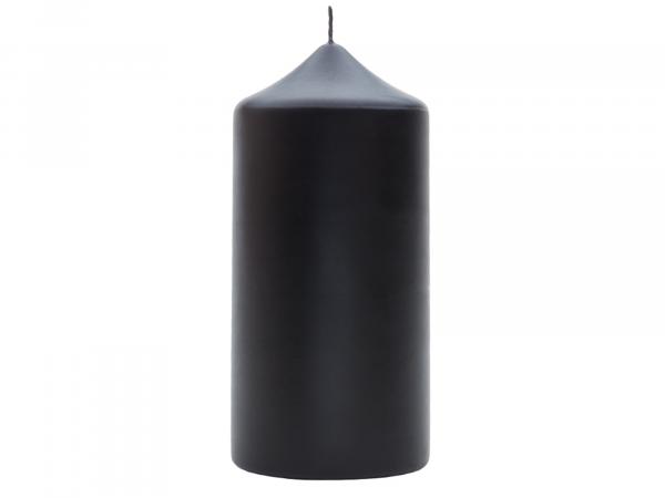Свеча столбик 6х12 см черная