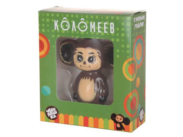 Ёлочное украшение Коломеев "Чебурашка" h 90 мм