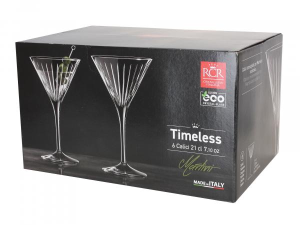 Набор бокалов для мартини "Timeless" 210 мл 6 шт